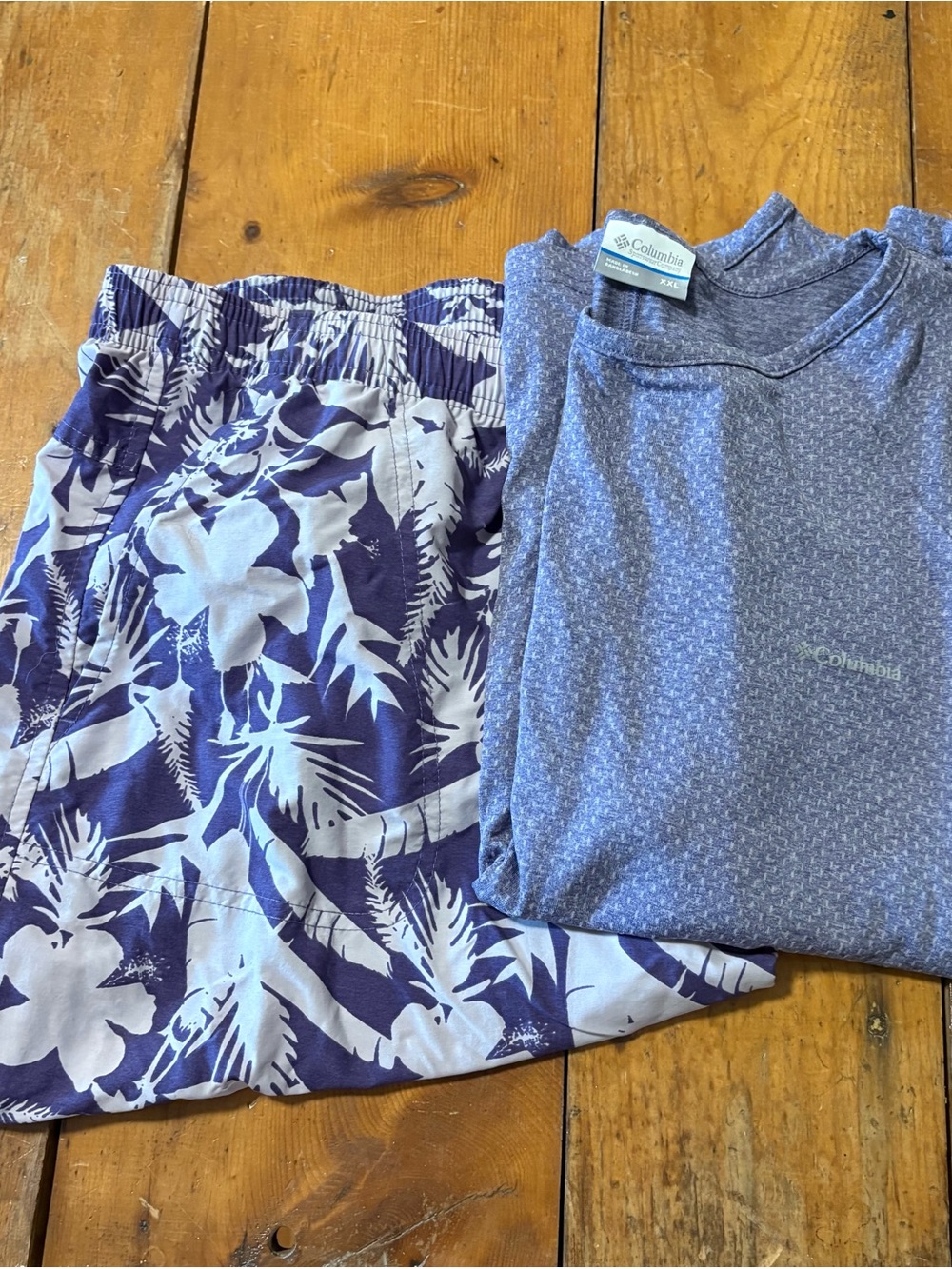 Columbia sandy River shorts and bogata bay tank xxl / 2x